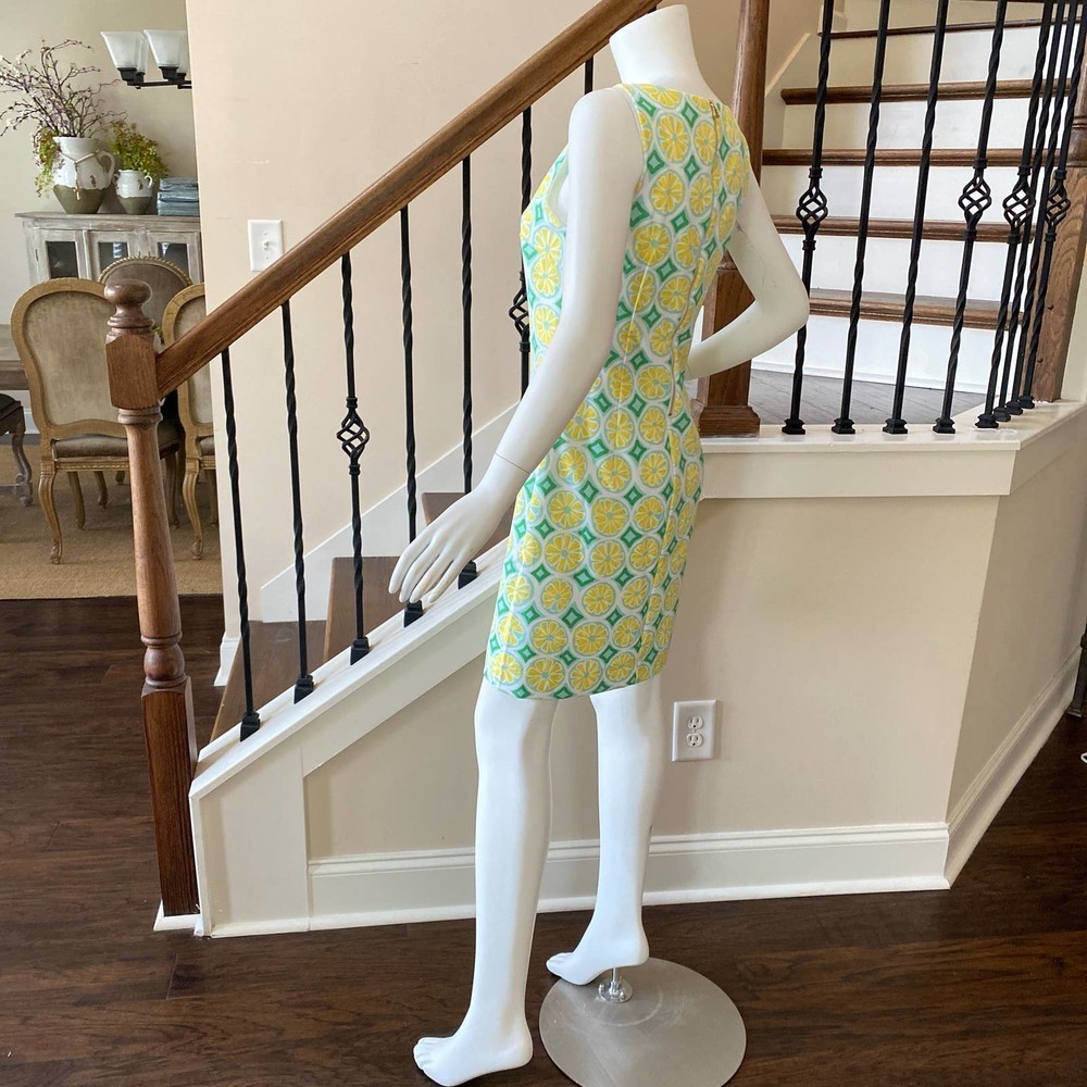 NWT Sail to Sable Lemon Mini Shift Dress, X Small, DD0480 - Picture 6 of 14